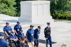 Wreath laying