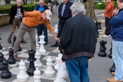 Street Chess in Lucerne